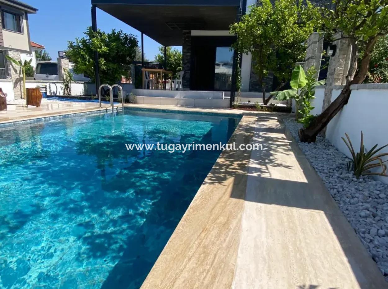 3+1 Luxus- Und Poolvilla In Muğla Ortaca Dikmekavak.