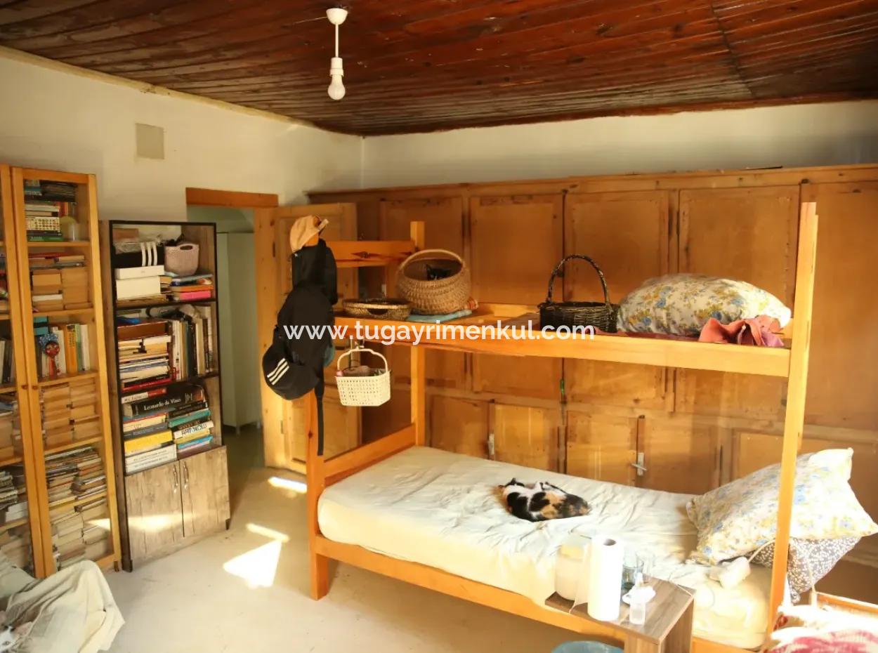 2 Newly Restored Buildings On A 1580 M2 Plot In Muğla / Ortaca / Tepearasi Village. Village House