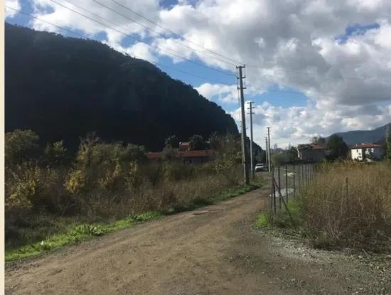 Muğla / Ortaca / Okçular ( Marmarli), 20 Acres Of Land With Road Frontage, Left Side And Front Façade Zoned Lands
